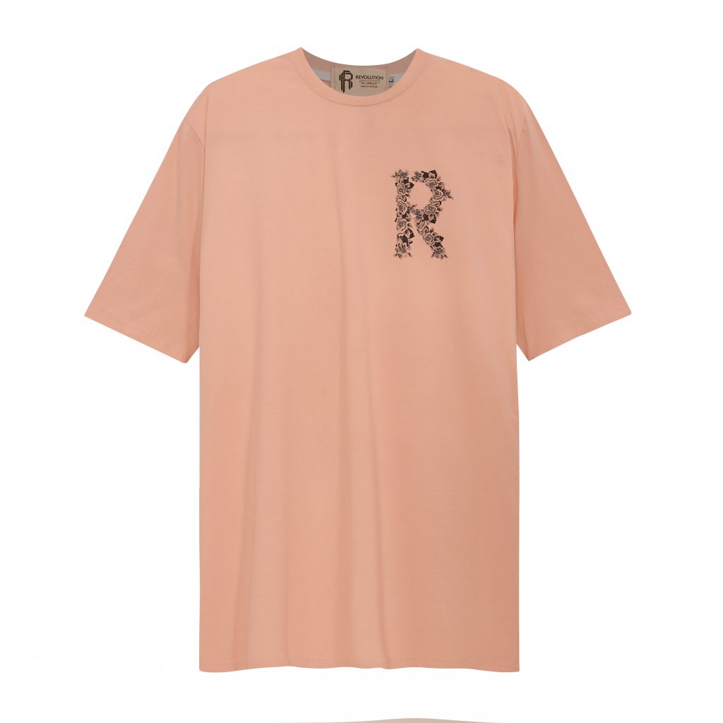 Rose Pink T-shirt OVERSIZE FIT