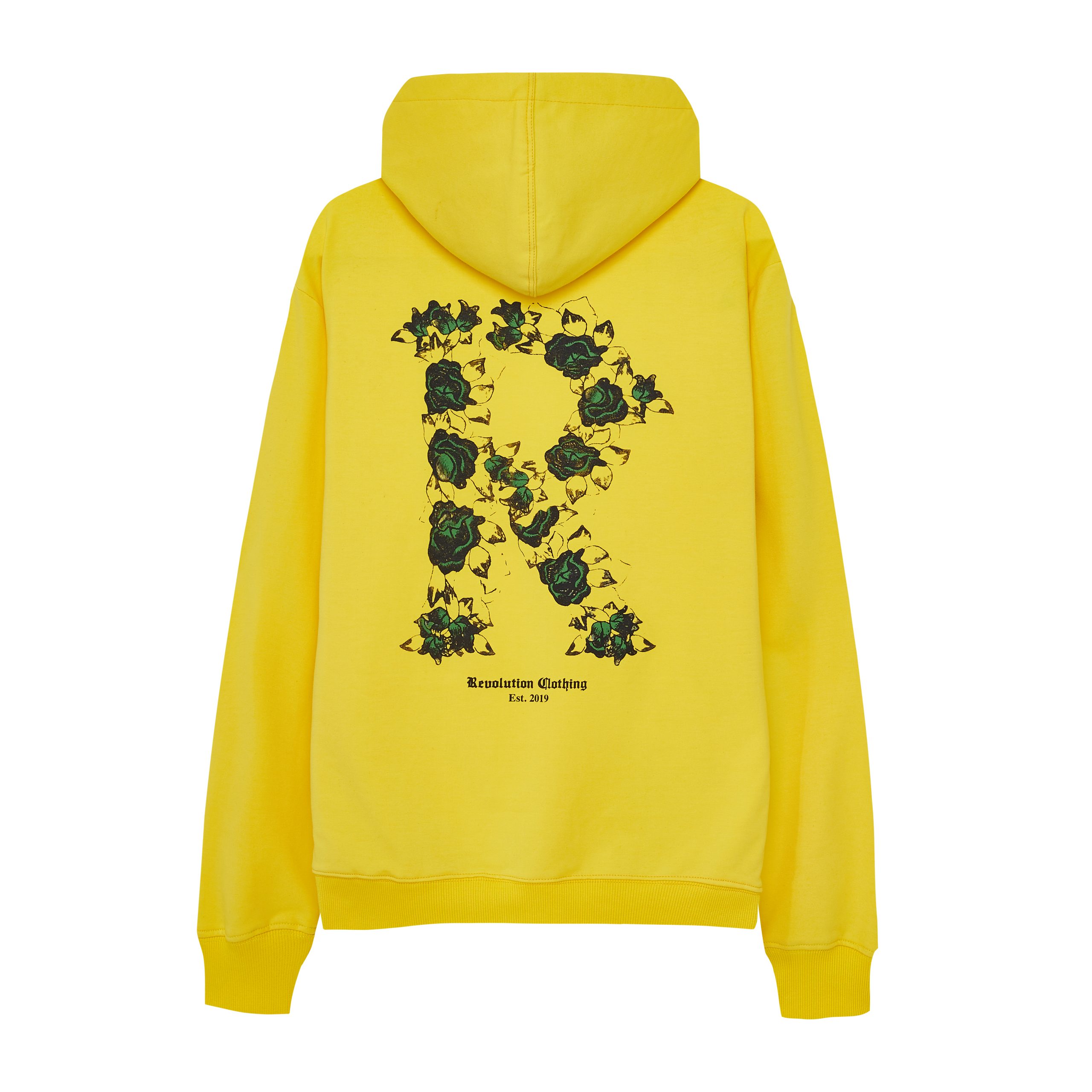 Rose Yellow Hoodie OVERSIZE FIT