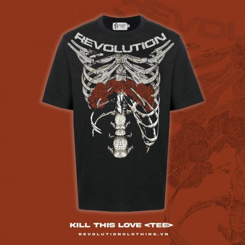 1. Kill This Love Black T-shirt V2 RELAX FIT