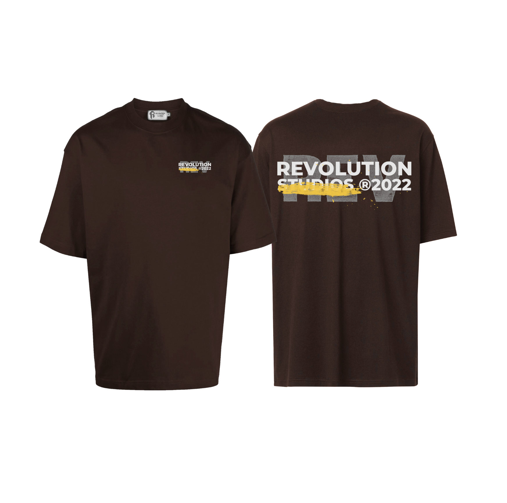 2 . Revolution Fresh Mocha T-shirt OVERSIZE FIT