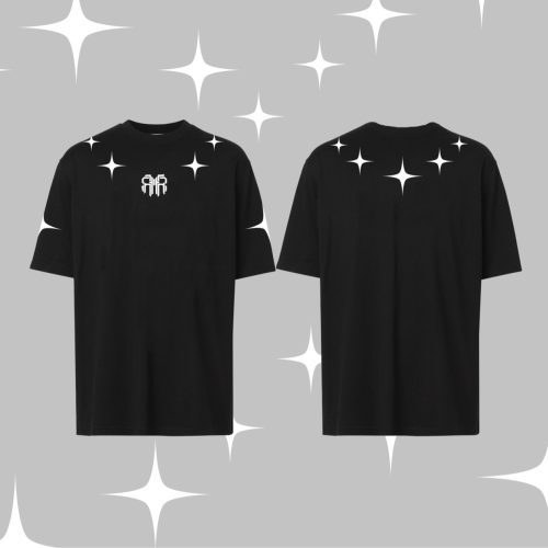 1 . Rich Star Black T-shirt , Special Edition OVERSIZE FIT